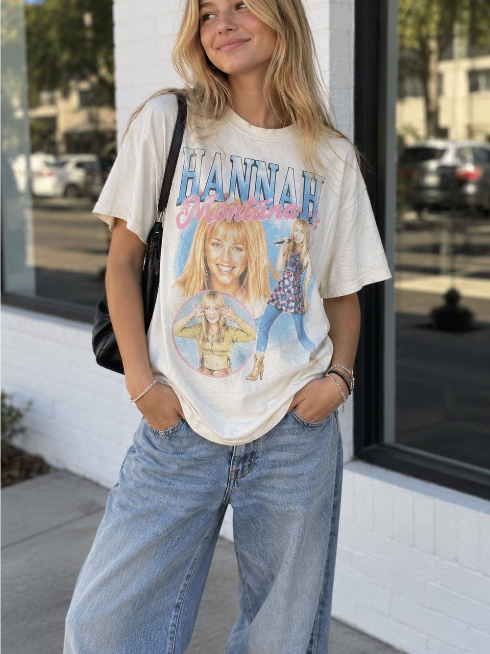 VINTAGE Hannah Montana Graphic Tee